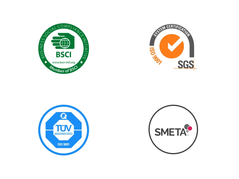Ethical & certified manufacturing