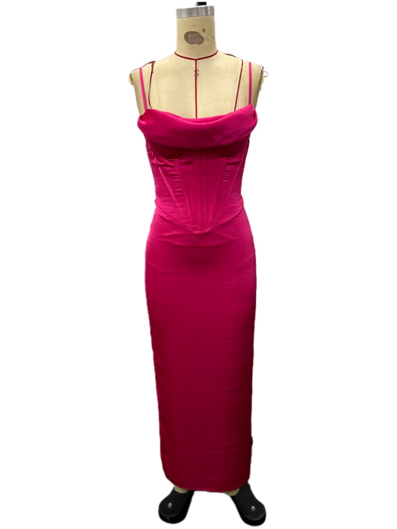 satin dress (1)